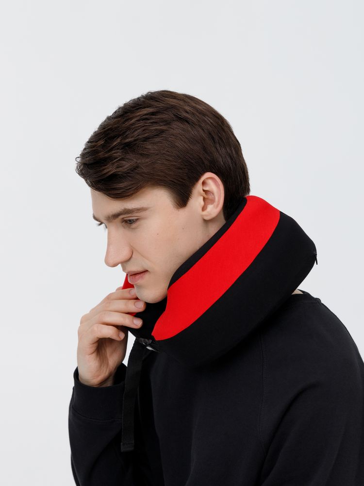 Дорожная подушка Piligrim, красная — изображение 14