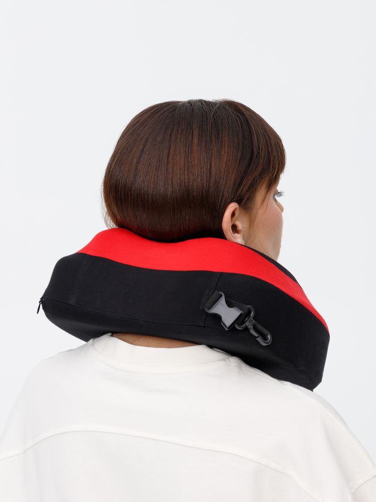 Дорожная подушка Piligrim, красная — изображение 17