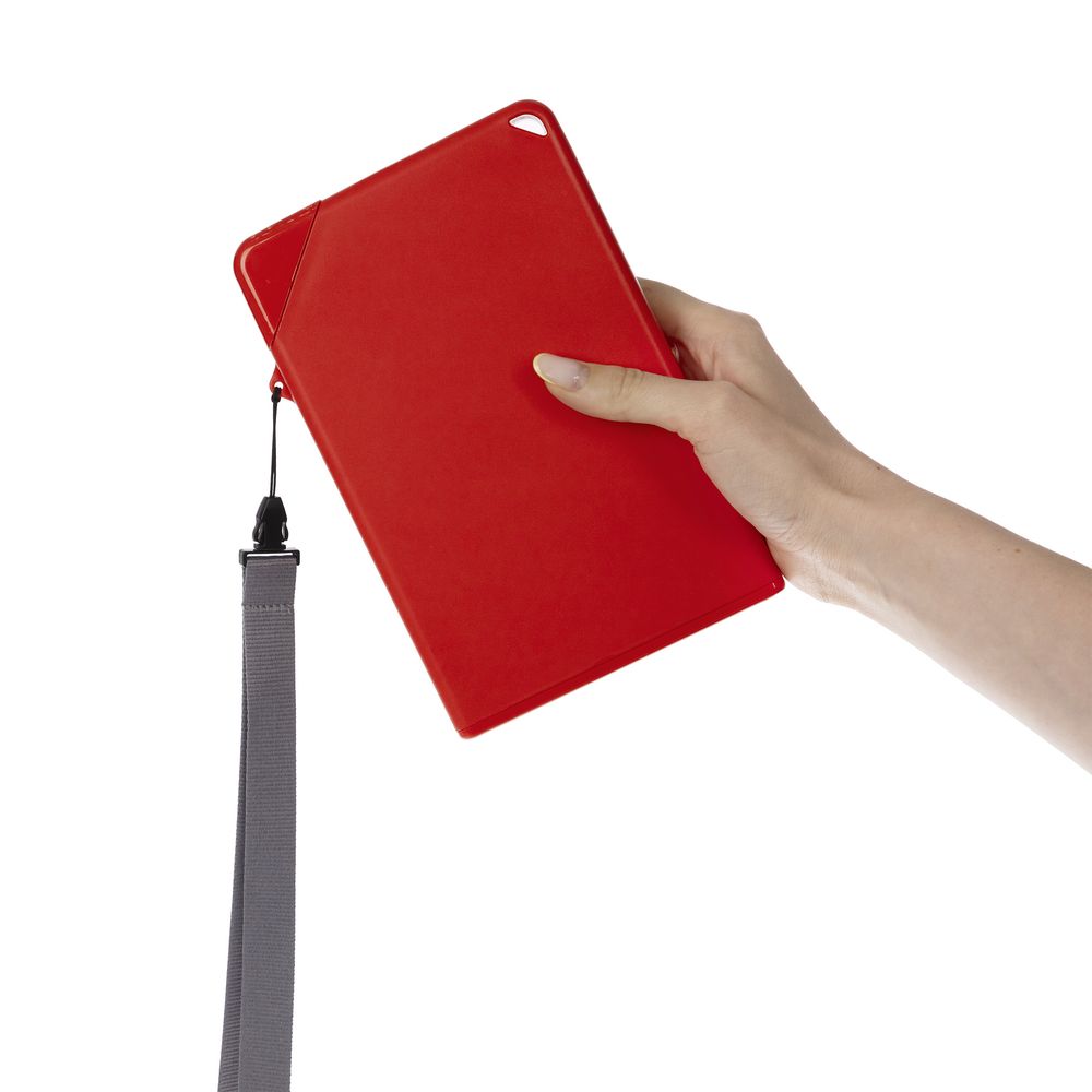 Плоская бутылка для воды Flacon, красная — изображение 8