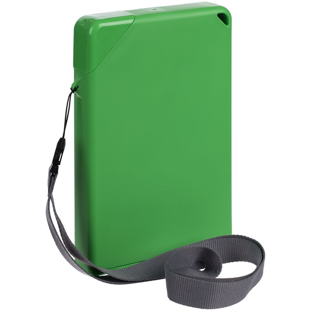 Плоская бутылка для воды Flacon, зеленая — изображение 2