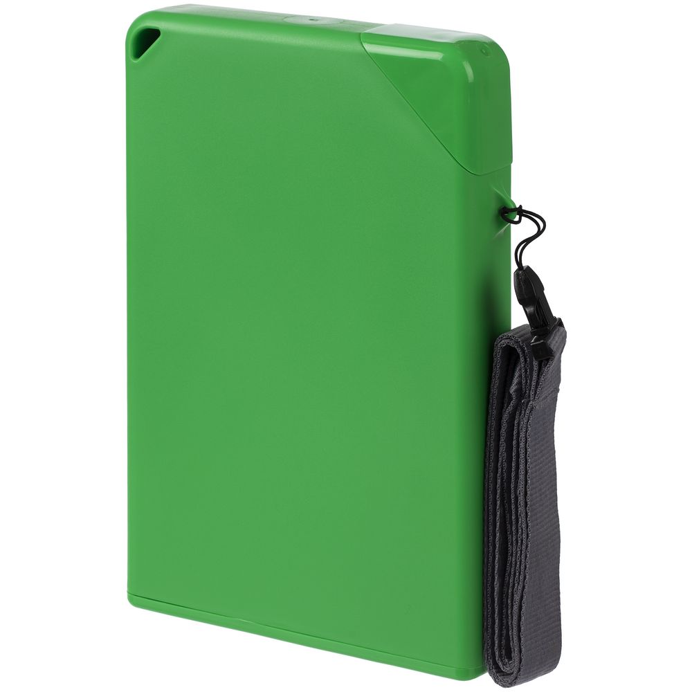 Плоская бутылка для воды Flacon, зеленая — изображение 5