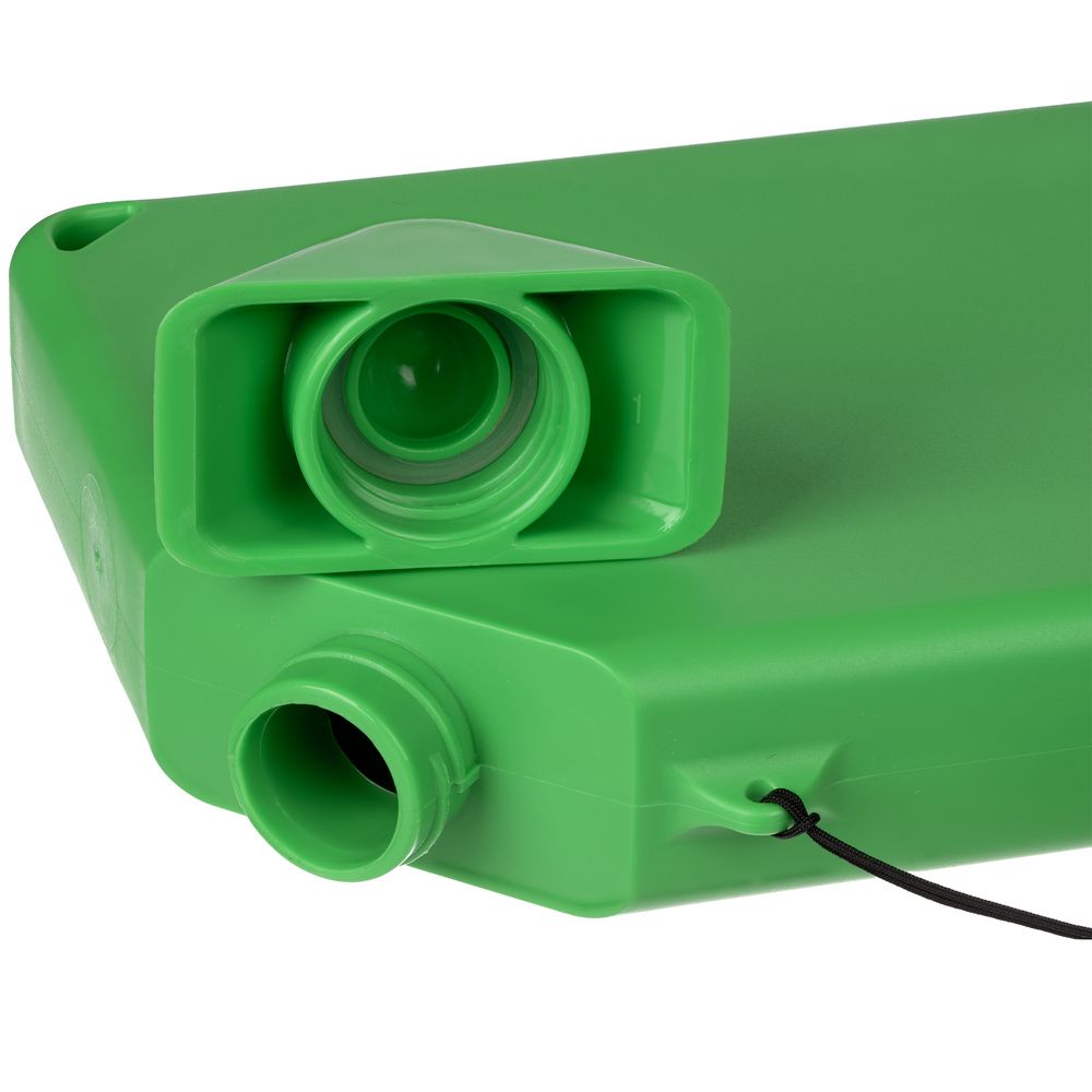 Плоская бутылка для воды Flacon, зеленая — изображение 7