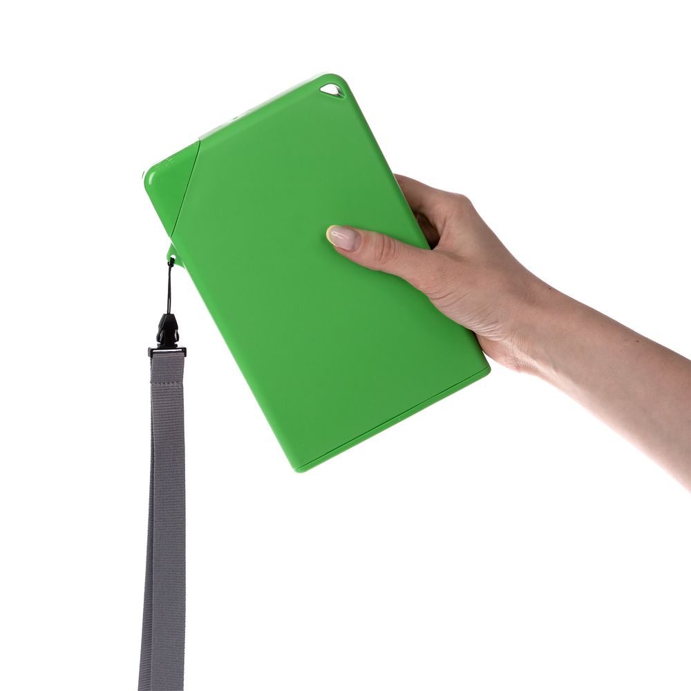 Плоская бутылка для воды Flacon, зеленая — изображение 8