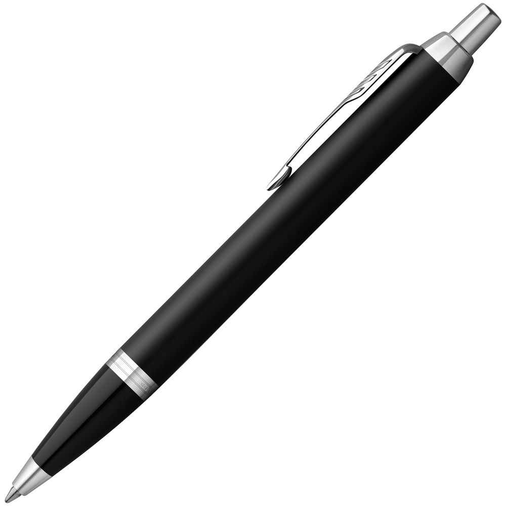 Ручка шариковая Parker IM Essential Muted Black CT, черная — изображение 2