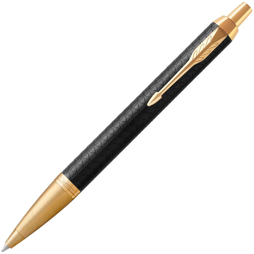Ручка шариковая Parker IM Premium Black/Gold GT — изображение 2