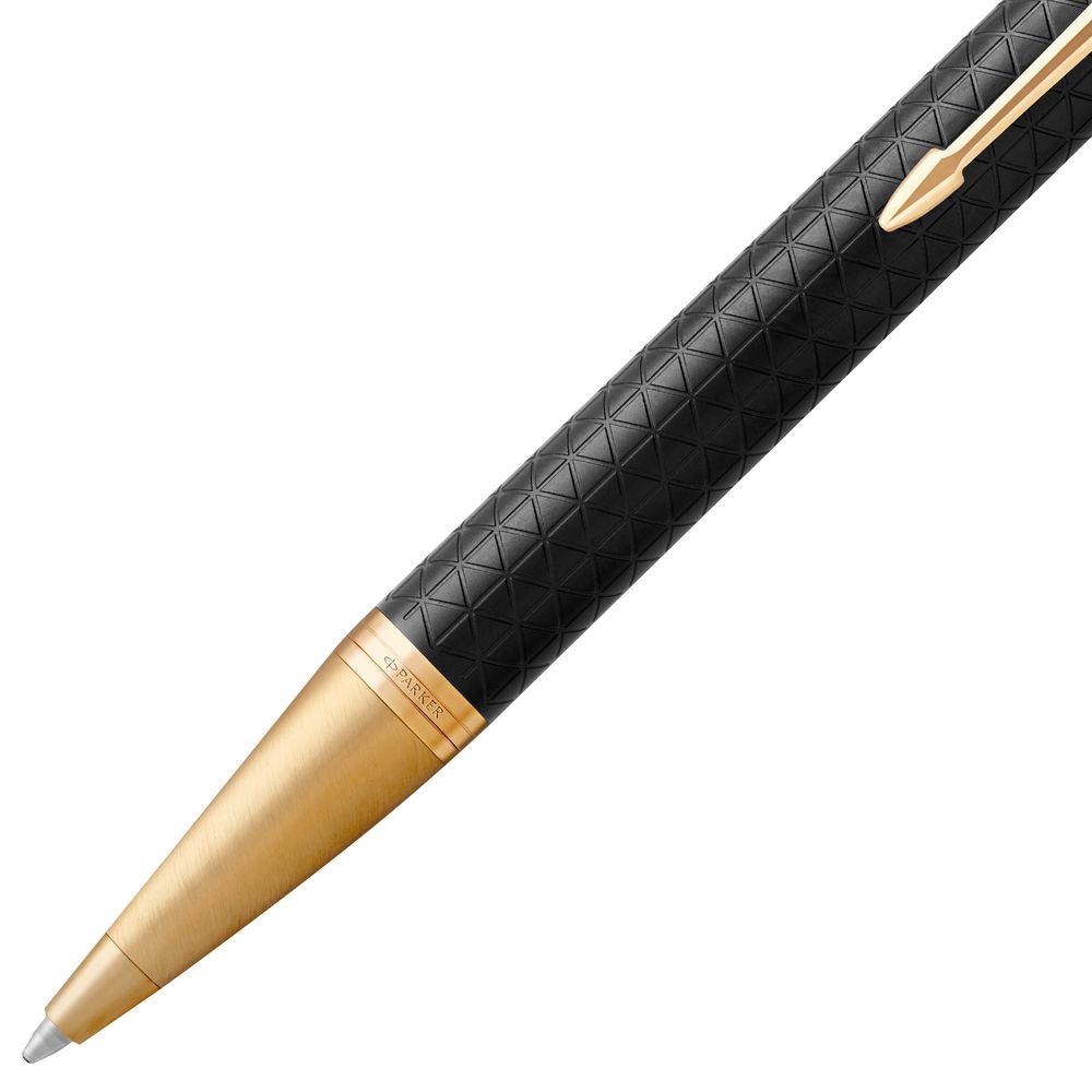 Ручка шариковая Parker IM Premium Black/Gold GT — изображение 3