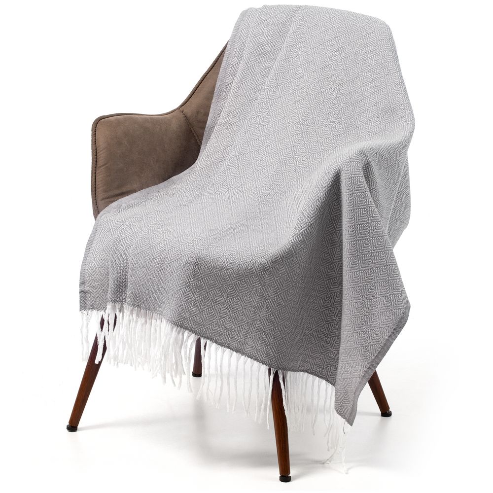 Плед «Капри», серый — изображение 6