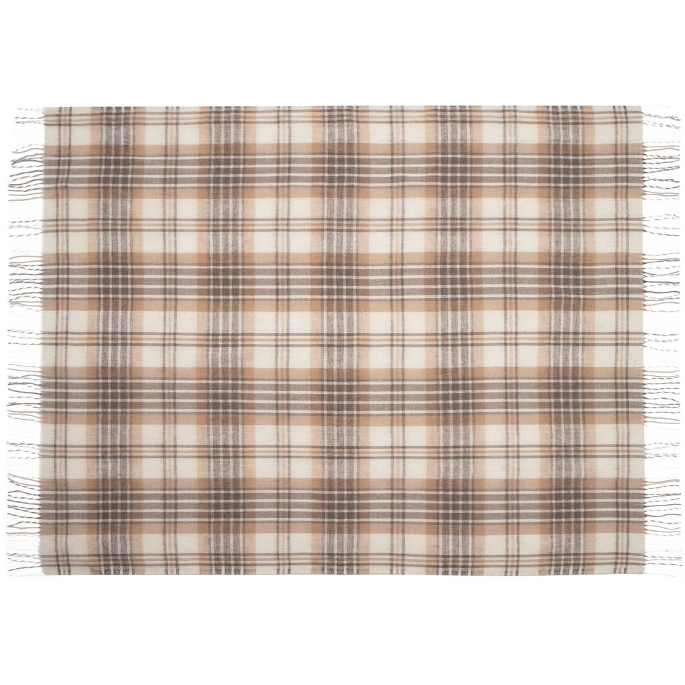 Плед «Берген», светло-бежевый — изображение 6