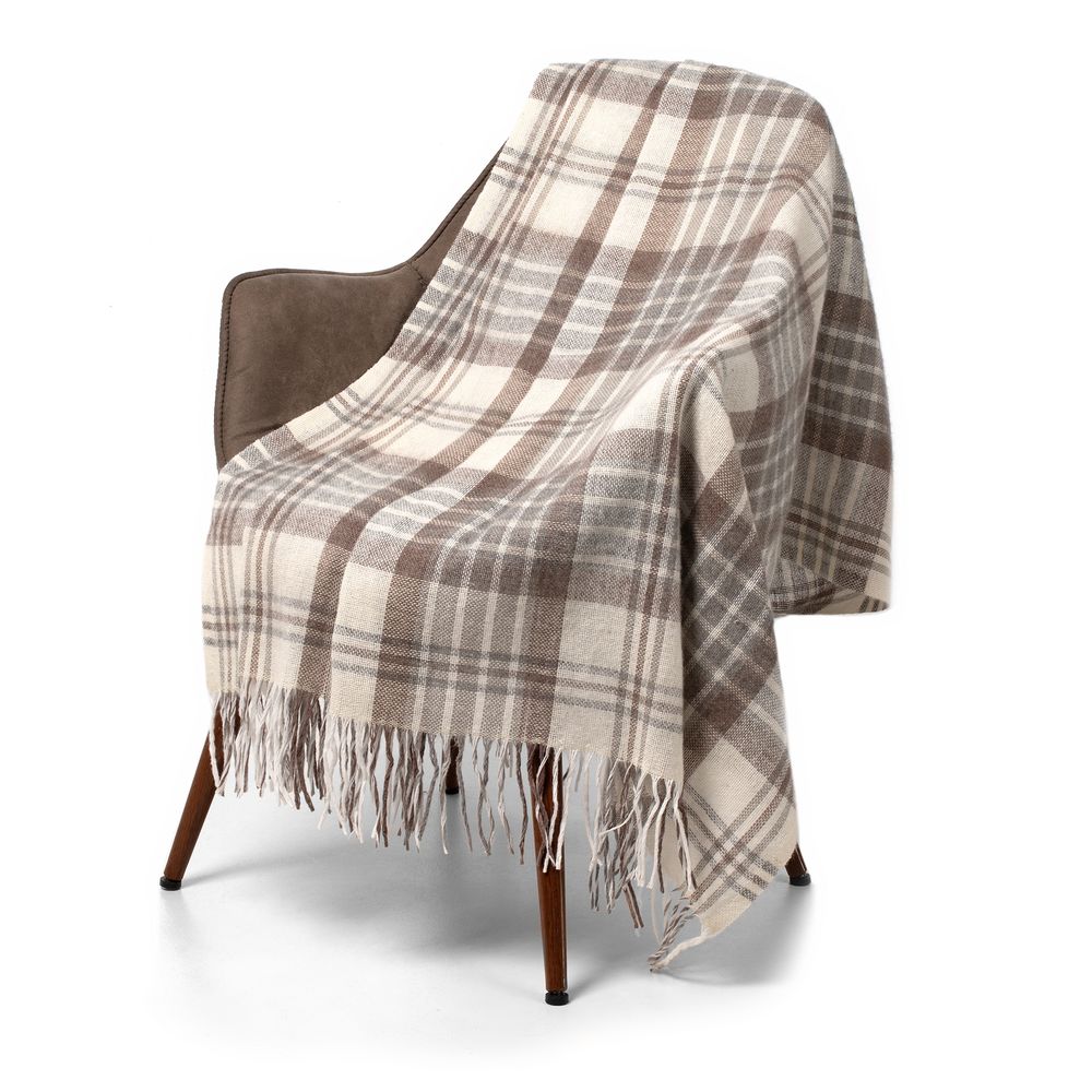 Плед «Берген», серый — изображение 2