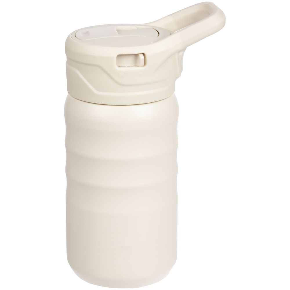 Термобутылка Fujisan 2.0 без логотипа, белая (молочная) — изображение 3