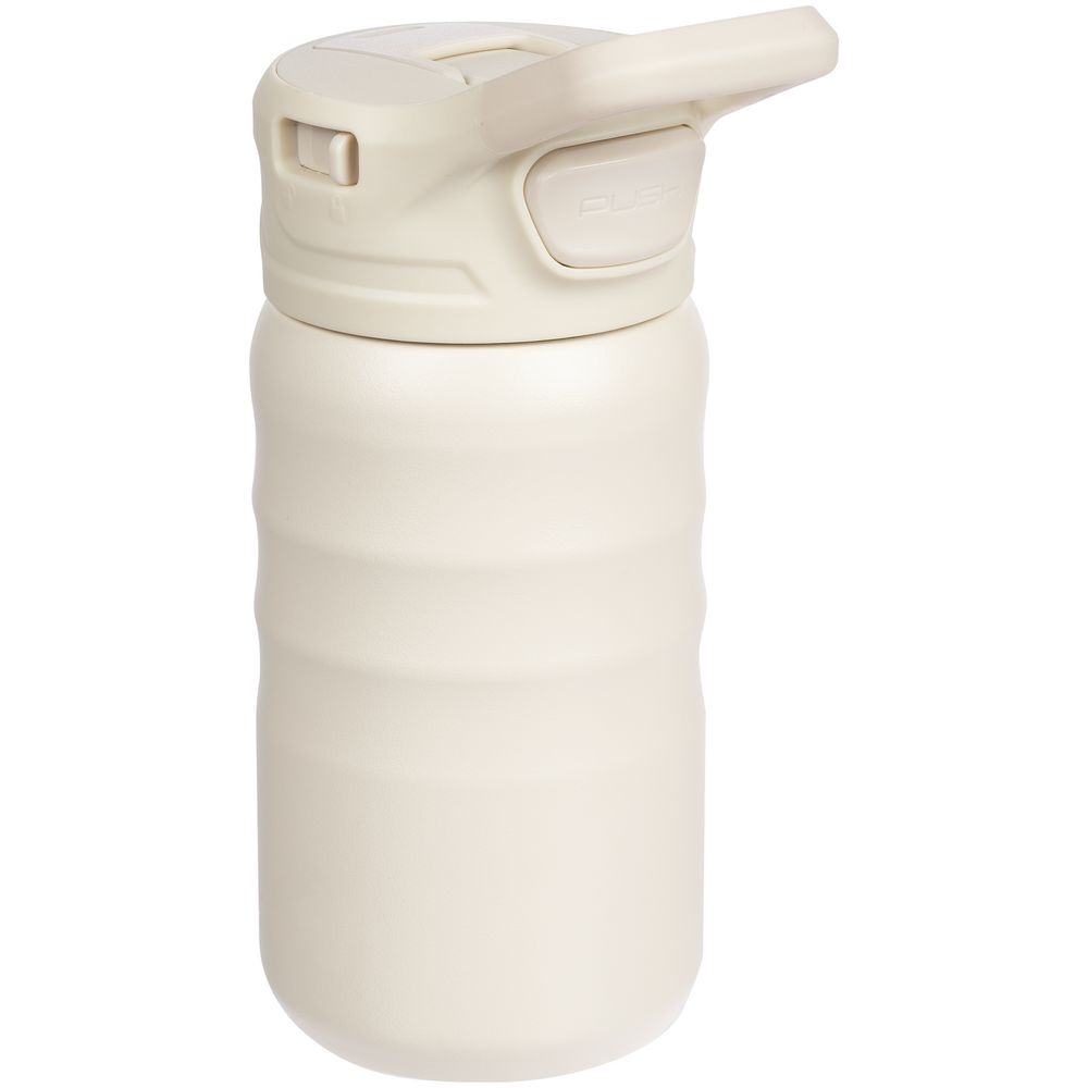 Термобутылка Fujisan 2.0 без логотипа, белая (молочная) — изображение 4