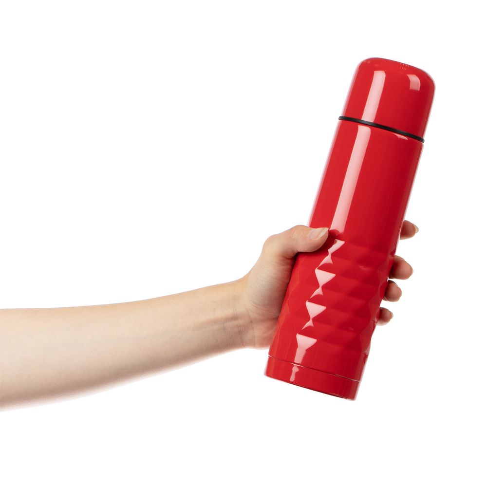 Термос Prismatic, красный — изображение 6