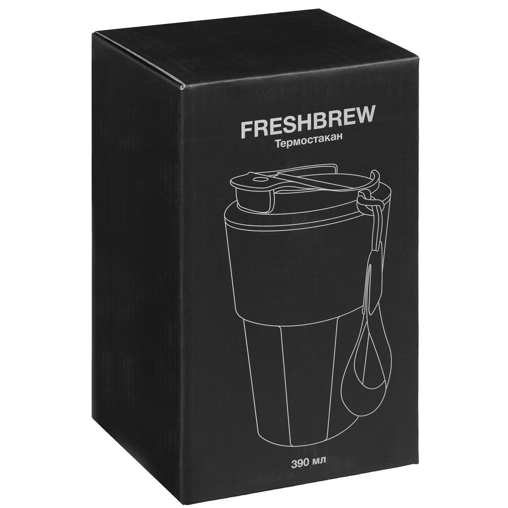 Термостакан Freshbrew, оранжевый — изображение 13