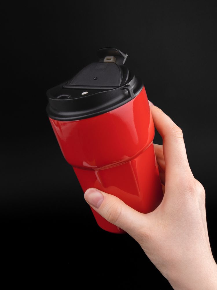 Термостакан Freshbrew, красный — изображение 10