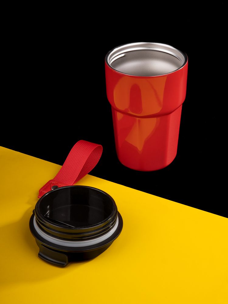 Термостакан Freshbrew, красный — изображение 9