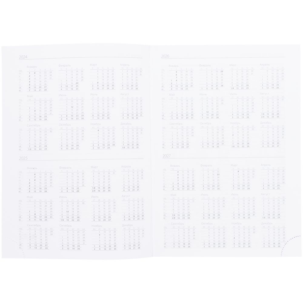 Ежедневник Vivian, недатированный, зеленый — изображение 7