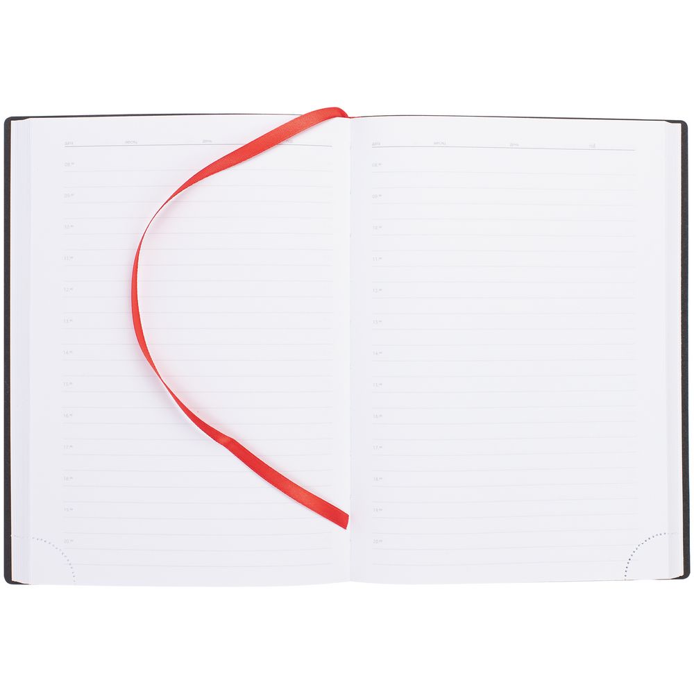 Ежедневник Vivian, недатированный, красный — изображение 5