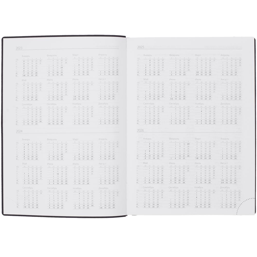 Ежедневник Vivian, недатированный, бирюзовый — изображение 7