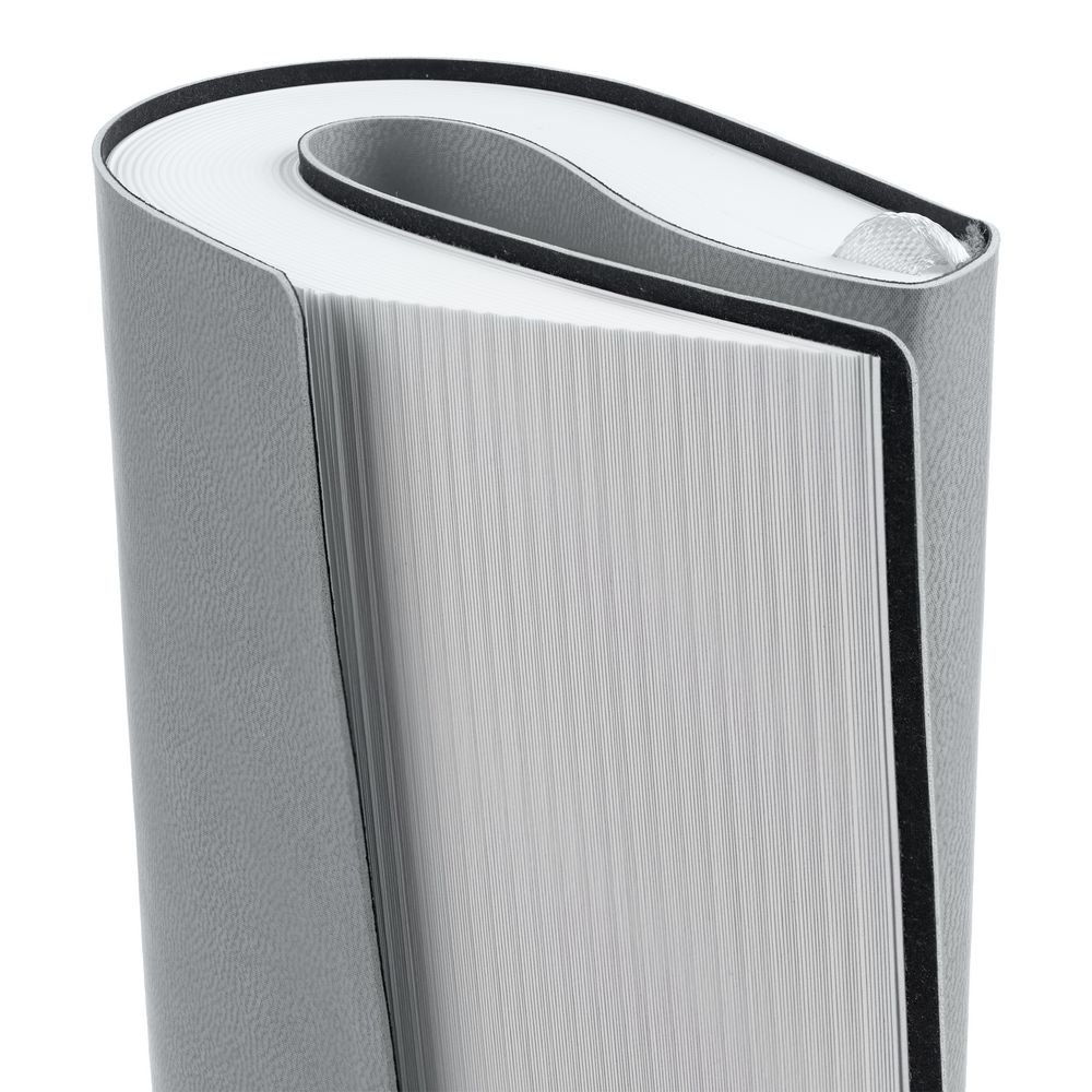 Ежедневник Vivian Metal, недатированный, серый — изображение 8