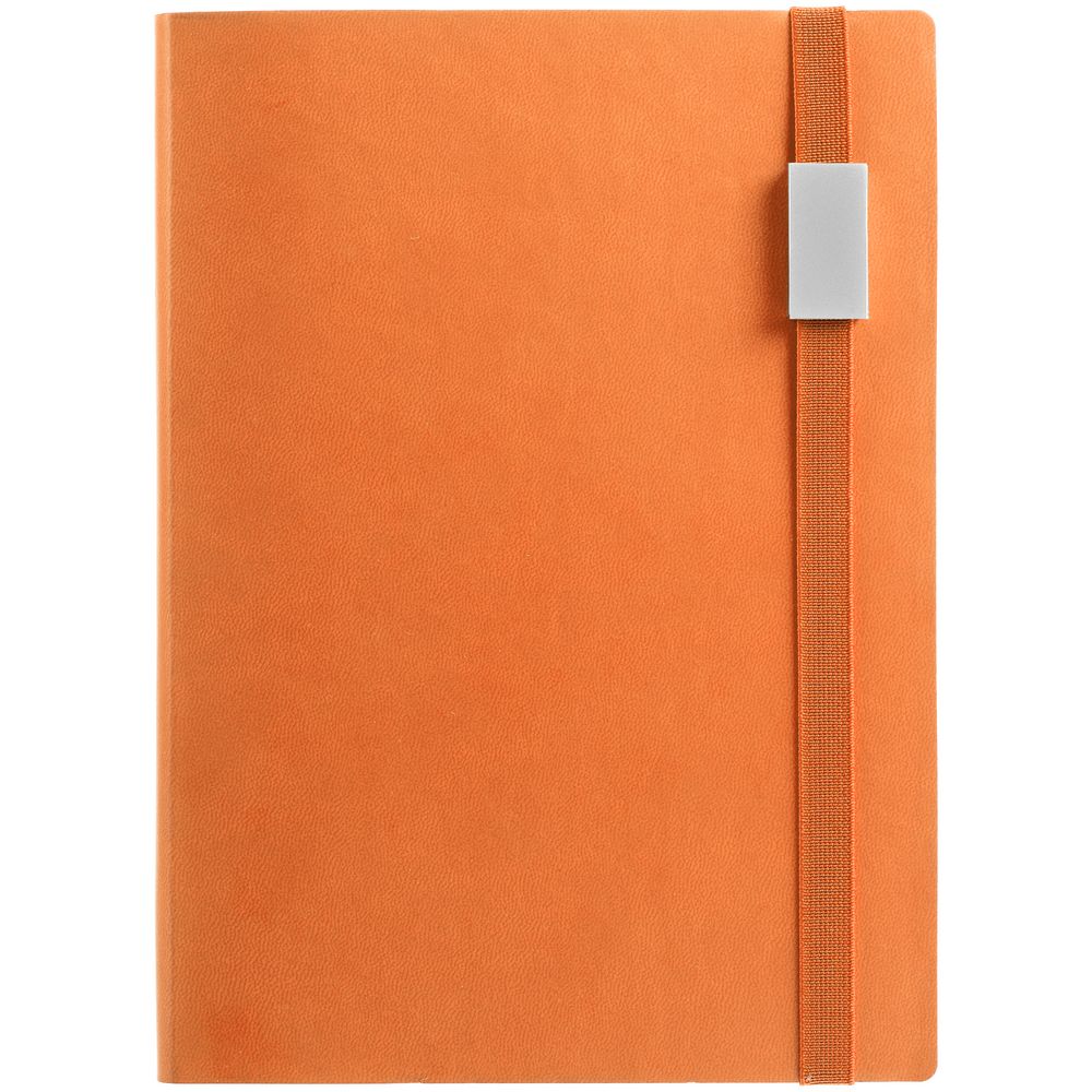Ежедневник Vivian Metal, недатированный, оранжевый — изображение 3
