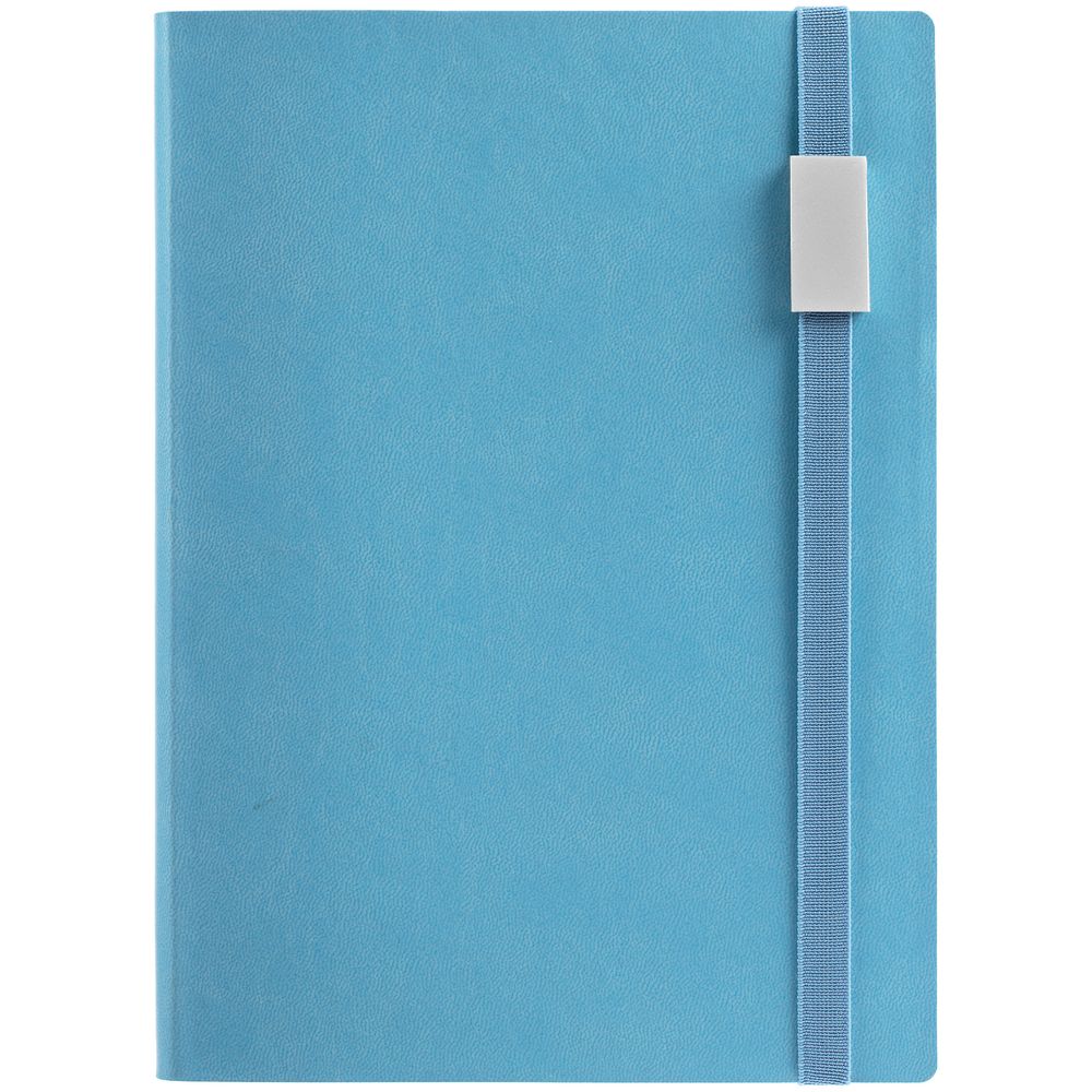 Ежедневник Vivian Metal, недатированный, голубой — изображение 3