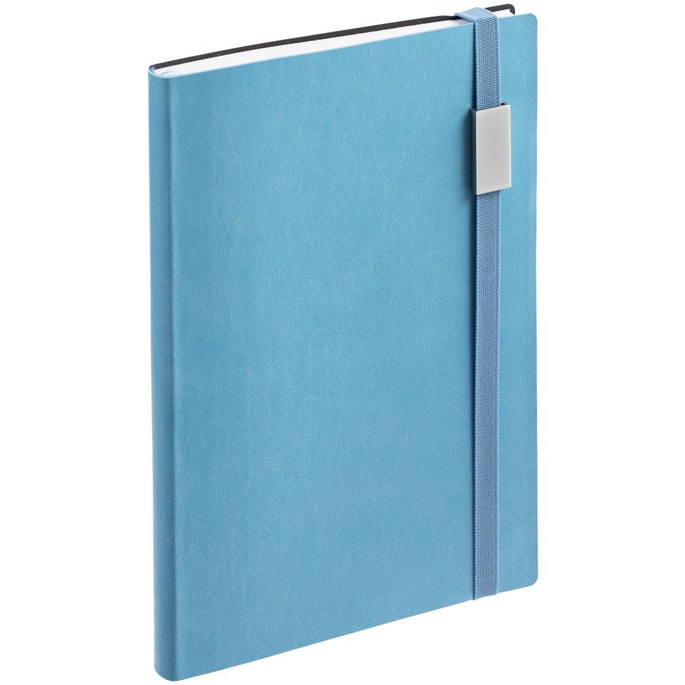 Ежедневник Vivian Metal, недатированный, голубой — изображение 4