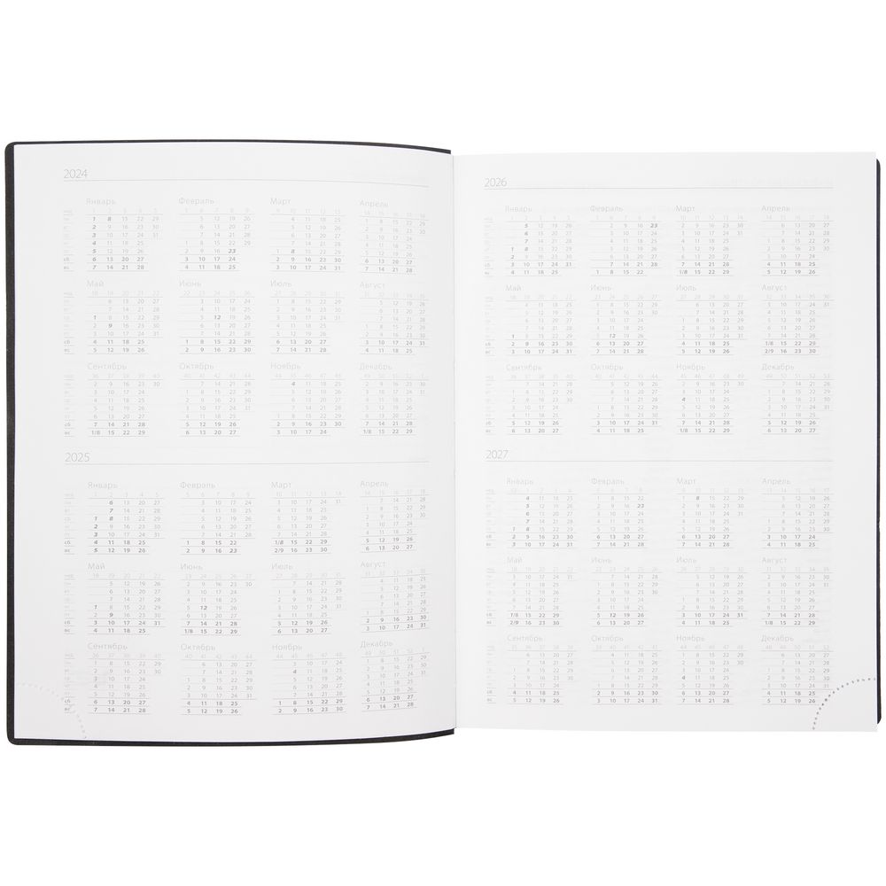 Ежедневник Vivian, недатированный, синий — изображение 7