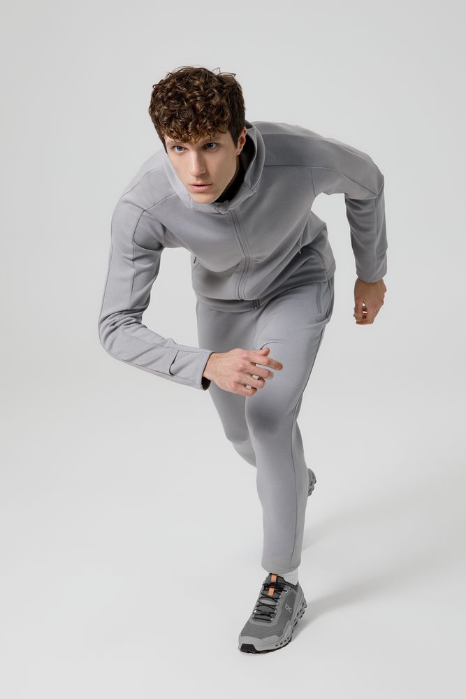 Куртка с капюшоном унисекс Begi, серая — изображение 12