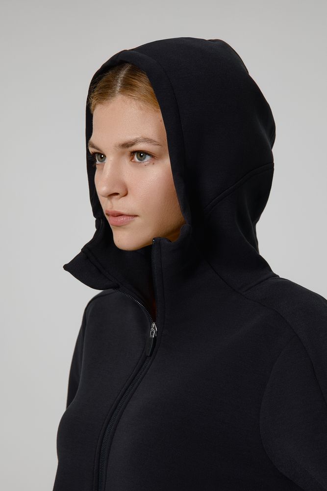 Куртка с капюшоном унисекс Begi, черная — изображение 10