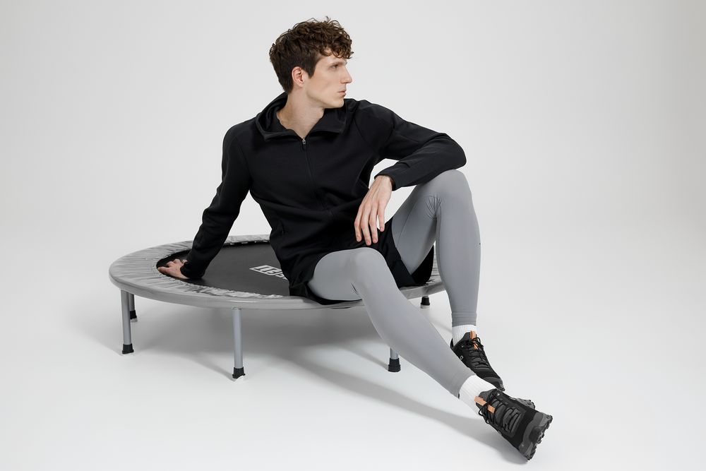 Куртка с капюшоном унисекс Begi, черная — изображение 16