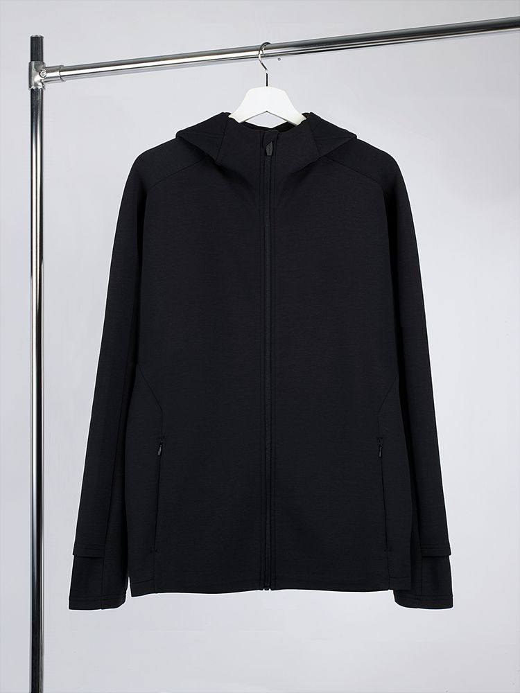 Куртка с капюшоном унисекс Begi, черная — изображение 2