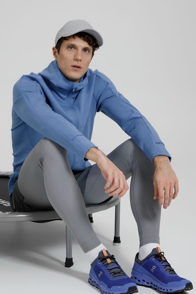 Куртка с капюшоном унисекс Begi, синяя — изображение 14