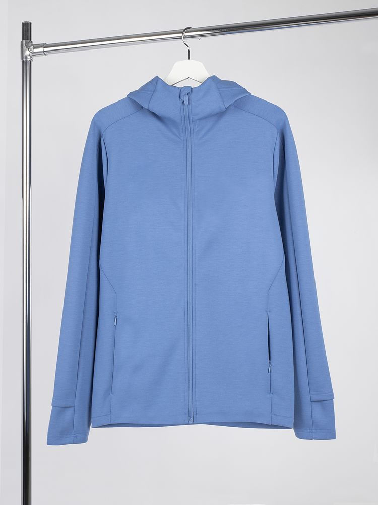 Куртка с капюшоном унисекс Begi, синяя — изображение 2