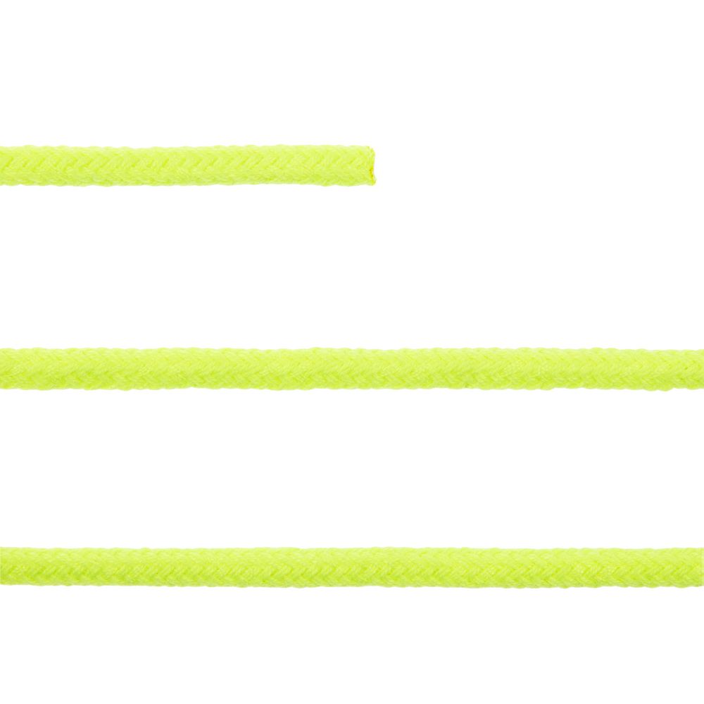 Круглый шнур Lasso XL, желтый неон, 170 см — изображение 3
