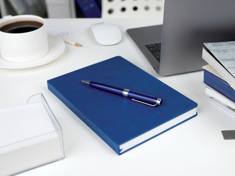 Ручка шариковая Broad Ring, глянцевая, темно-синяя — изображение 6