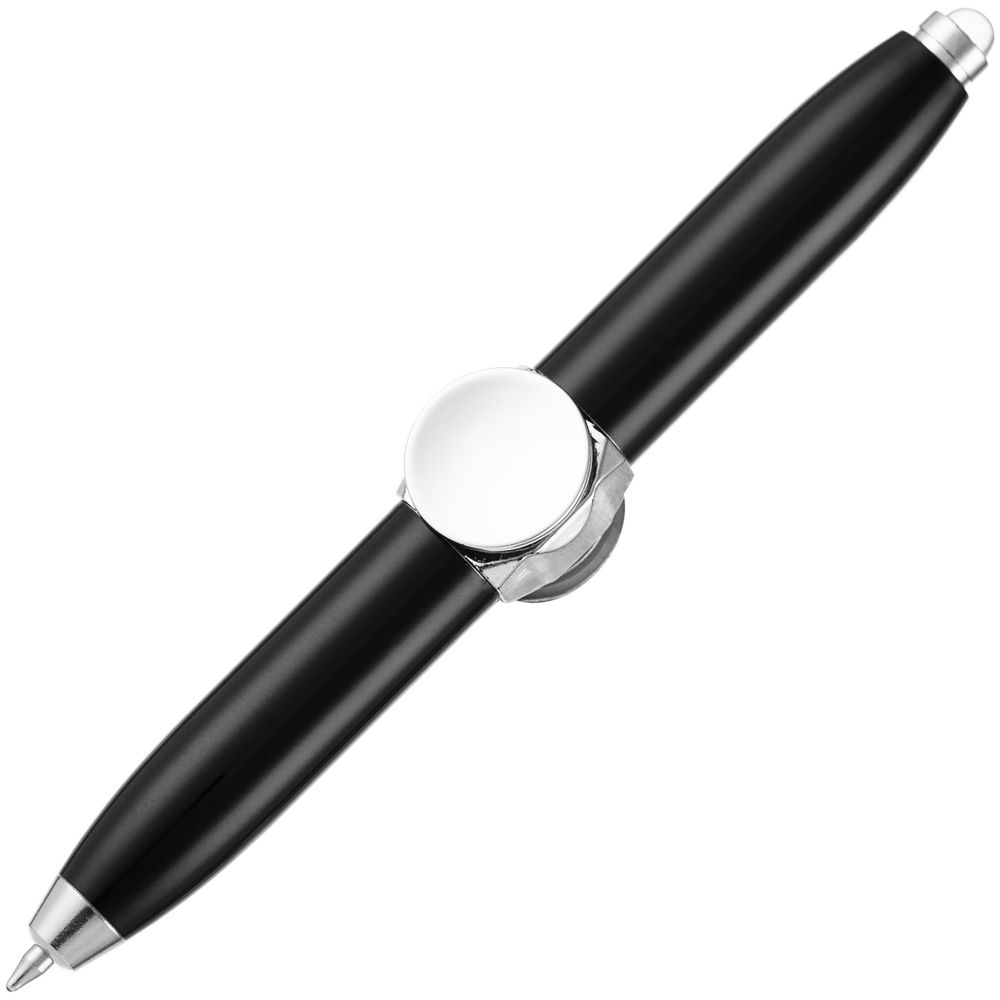 Ручка-спиннер Flipen с фонариком, черная — изображение 2