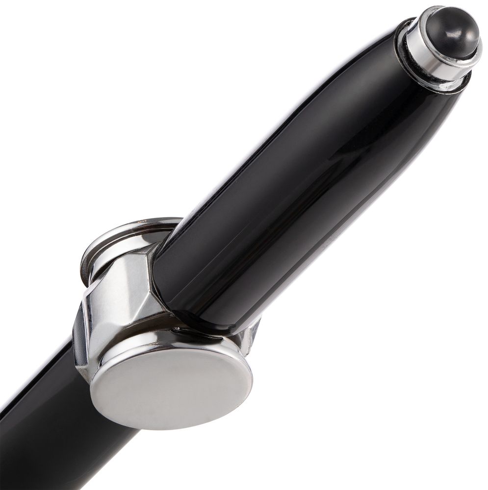 Ручка-спиннер Flipen с фонариком, черная — изображение 4