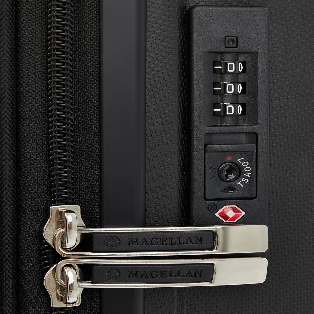 Чемодан Santiago M, черный — изображение 6