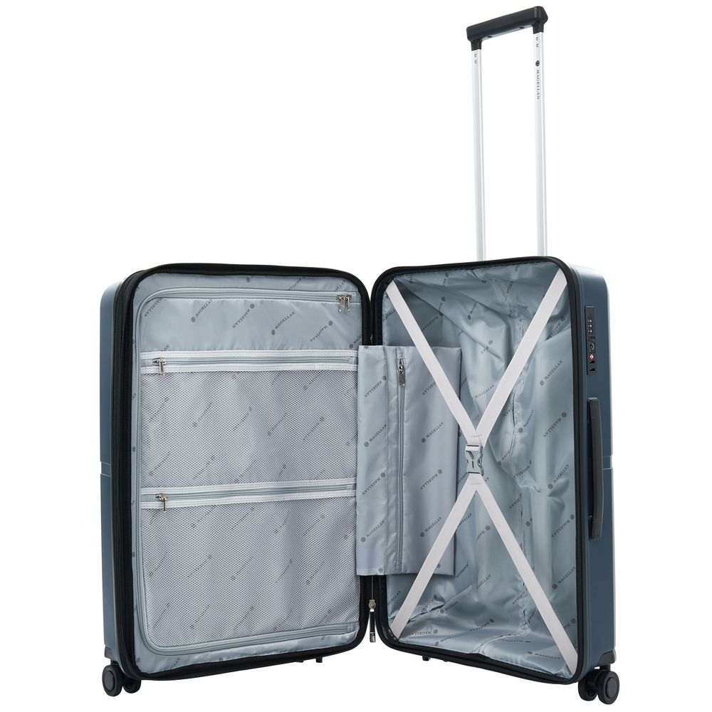 Чемодан Santiago M, темно-синий — изображение 9