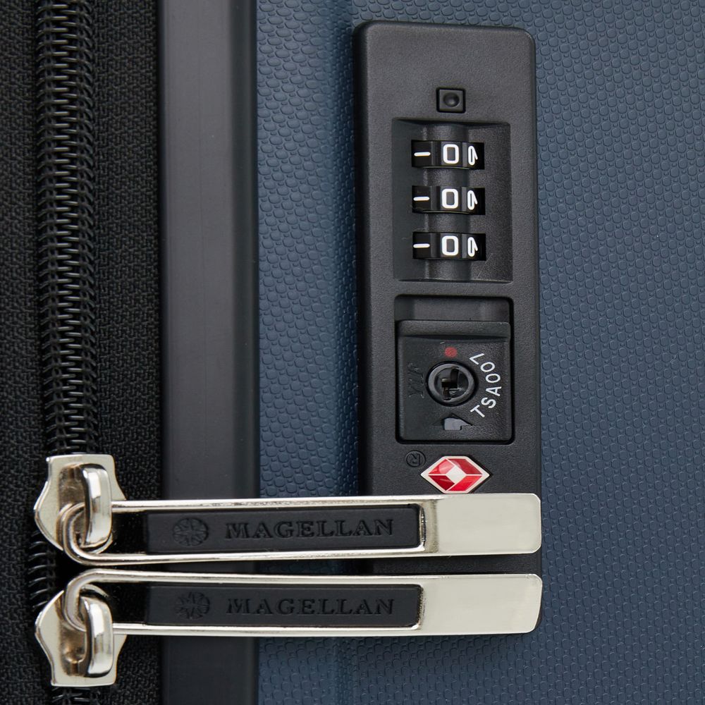 Чемодан Santiago M, темно-синий — изображение 7