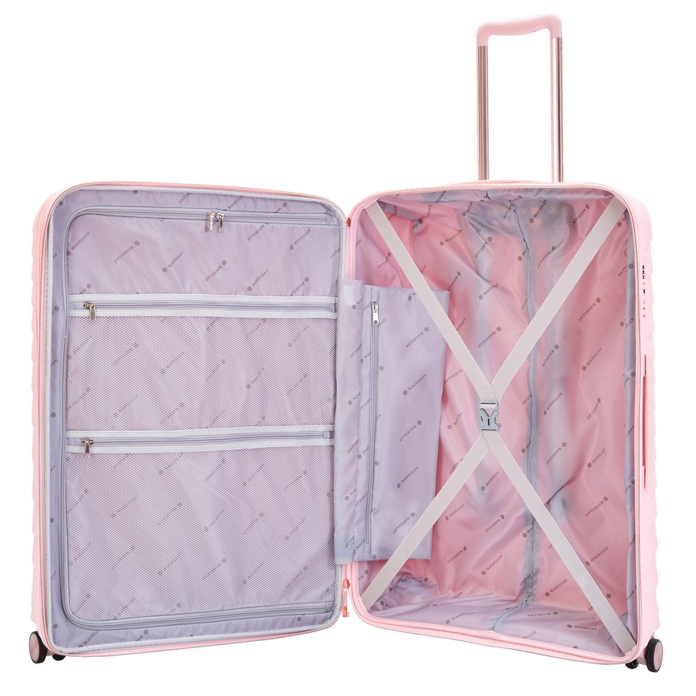 Чемодан Victoria L, розовый — изображение 7