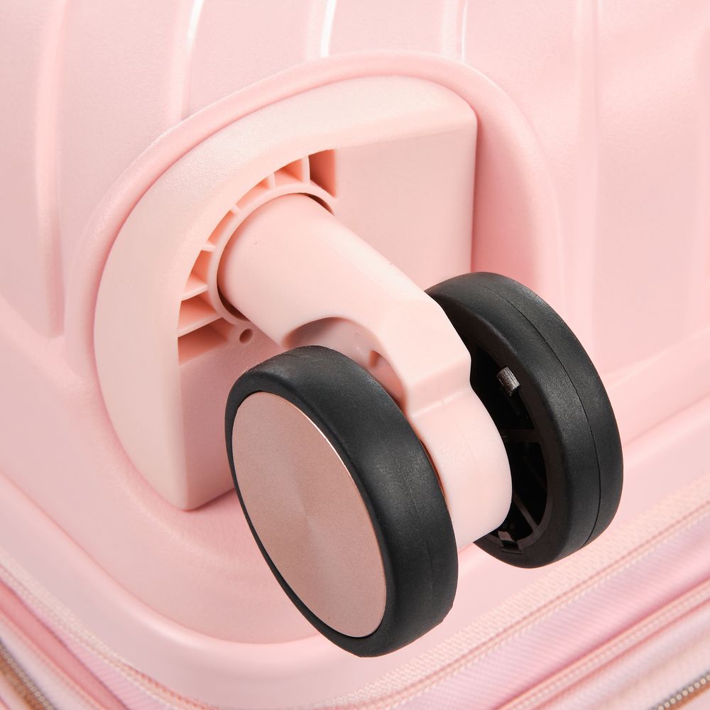 Чемодан Victoria L, розовый — изображение 6