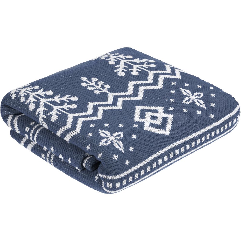 Плед Elnik, серый с молочно-белым — изображение 5