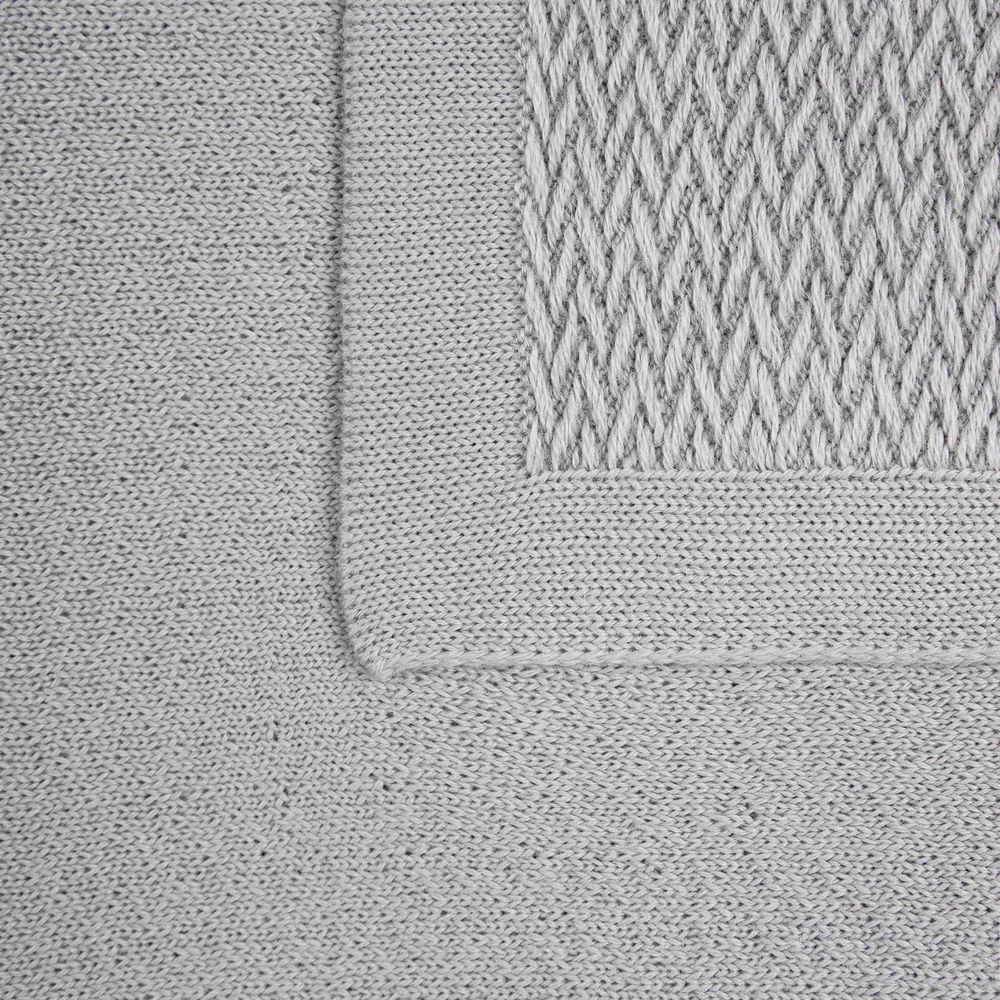 Плед Ornato, серый (дымчатый) — изображение 4