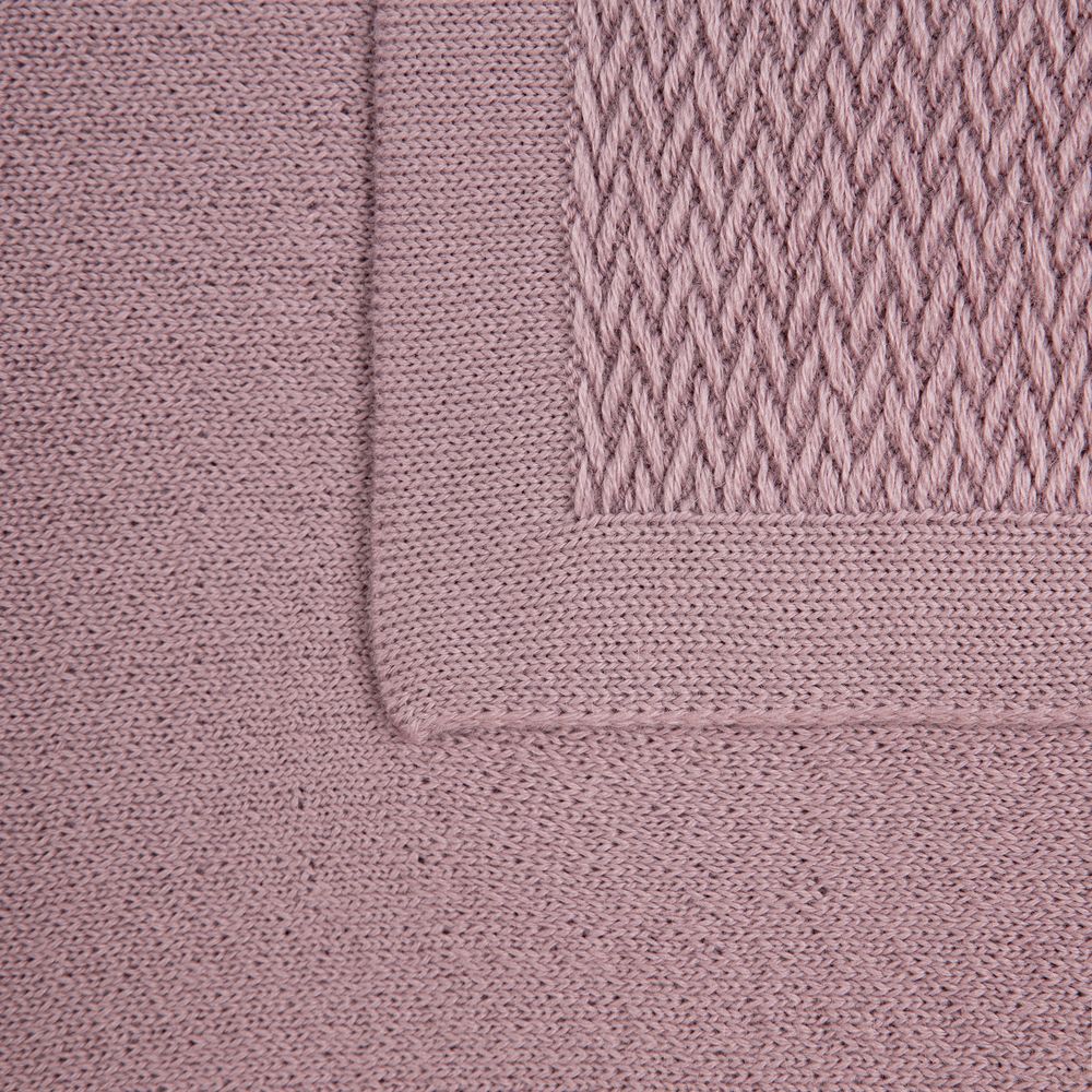 Плед Ornato, розовый (пыльная роза) — изображение 4