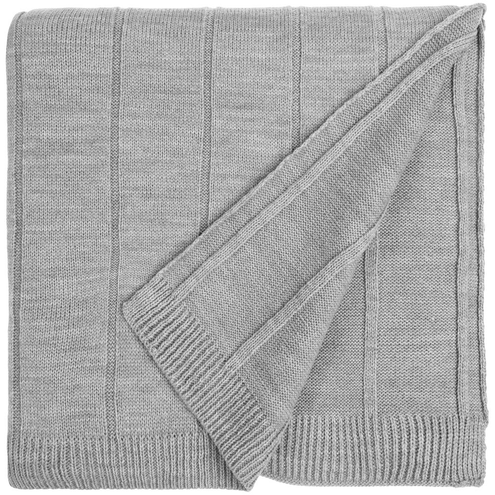 Плед Bambolay, светло-серый — изображение 3