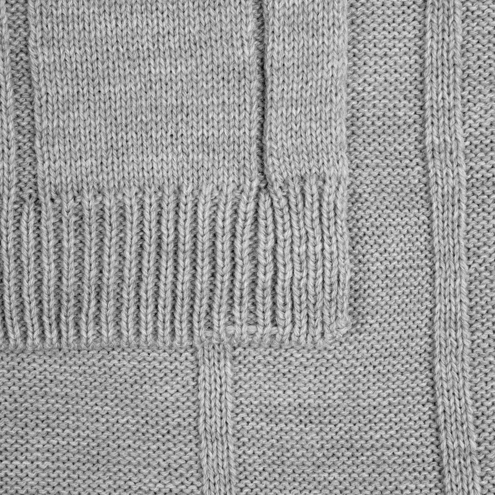 Плед Bambolay, светло-серый — изображение 4