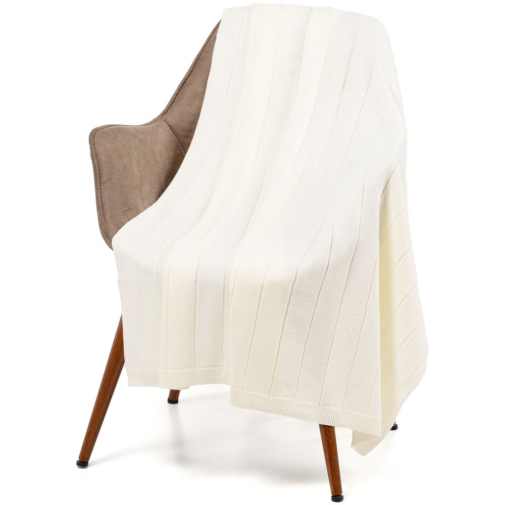 Плед Bambolay, молочно-белый — изображение 2