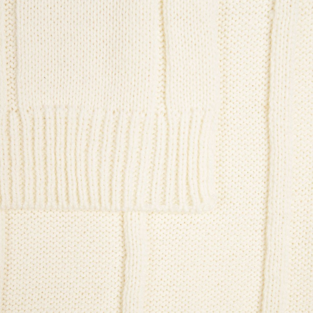 Плед Bambolay, молочно-белый — изображение 4