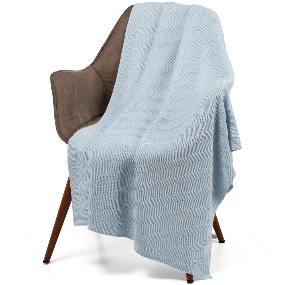 Плед Locus Solus, светло-голубой — изображение 2